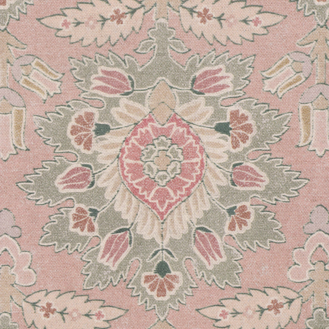 Belgrave Floral Pink Mist Fabric