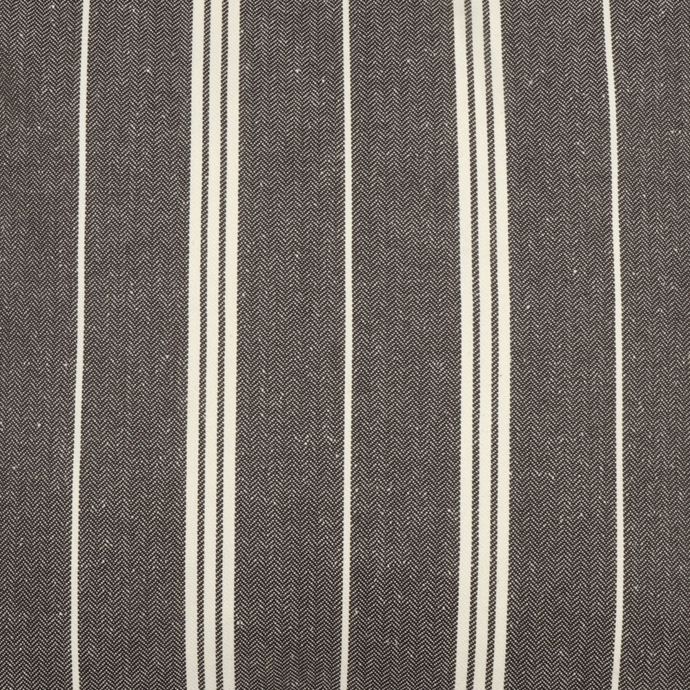 A2 Stripe Charcoal Grey Cushion Cover