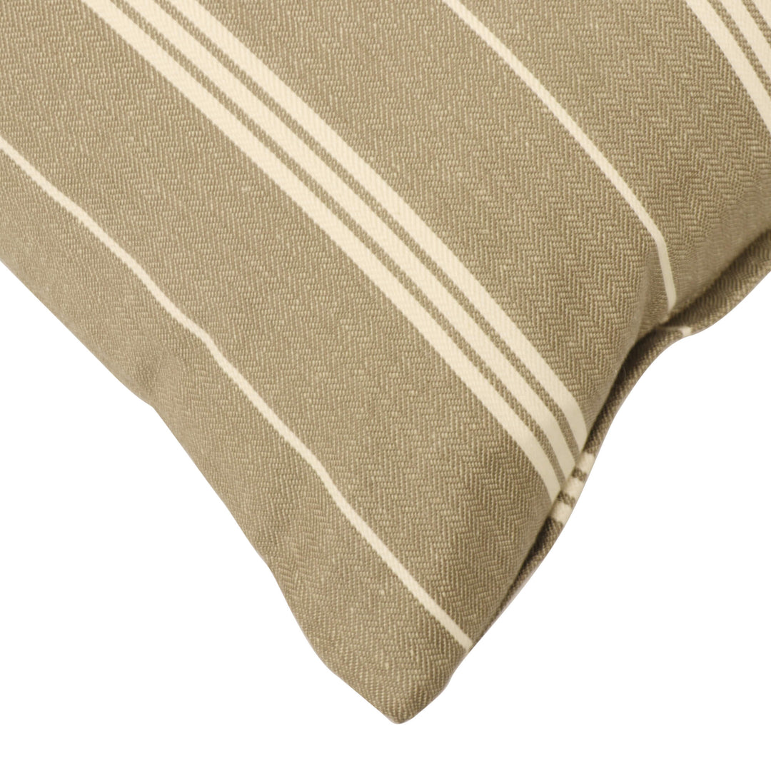 A3 Stripe Beige Cushion Cover