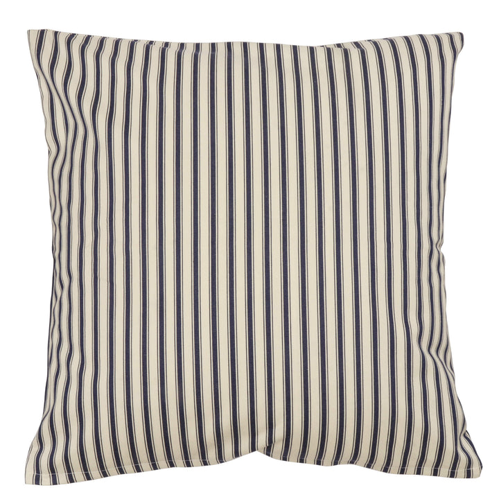 Vintage Deck Stripe Navy 22" Cushion Cover