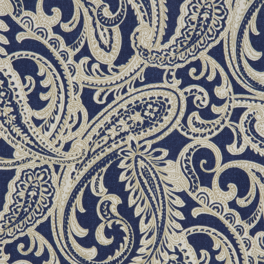 Amira Paisley Navy Fabric