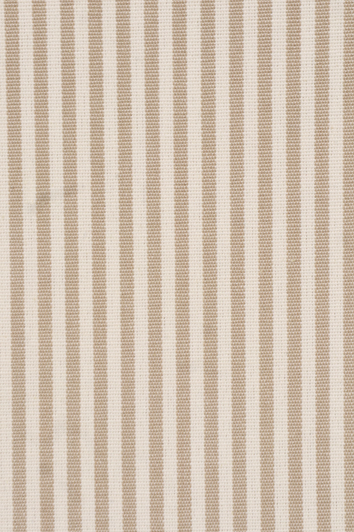 Pinstripe Beige Fabric