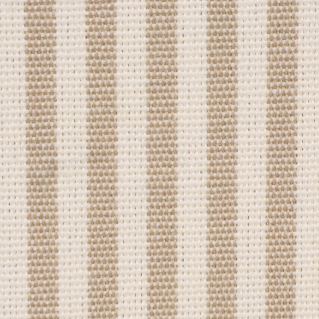 Pinstripe Beige Fabric