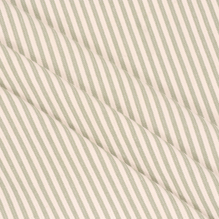 Cottage Stripe Olive Fabric