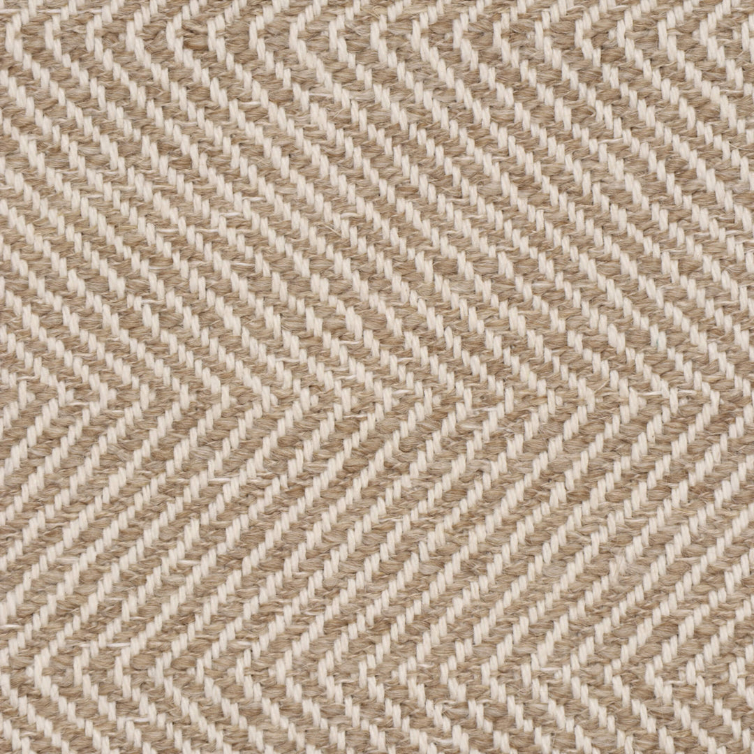 Granada Double Width Herringbone Taupe Fabric