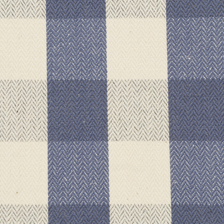 Croyde Check Blue Fabric