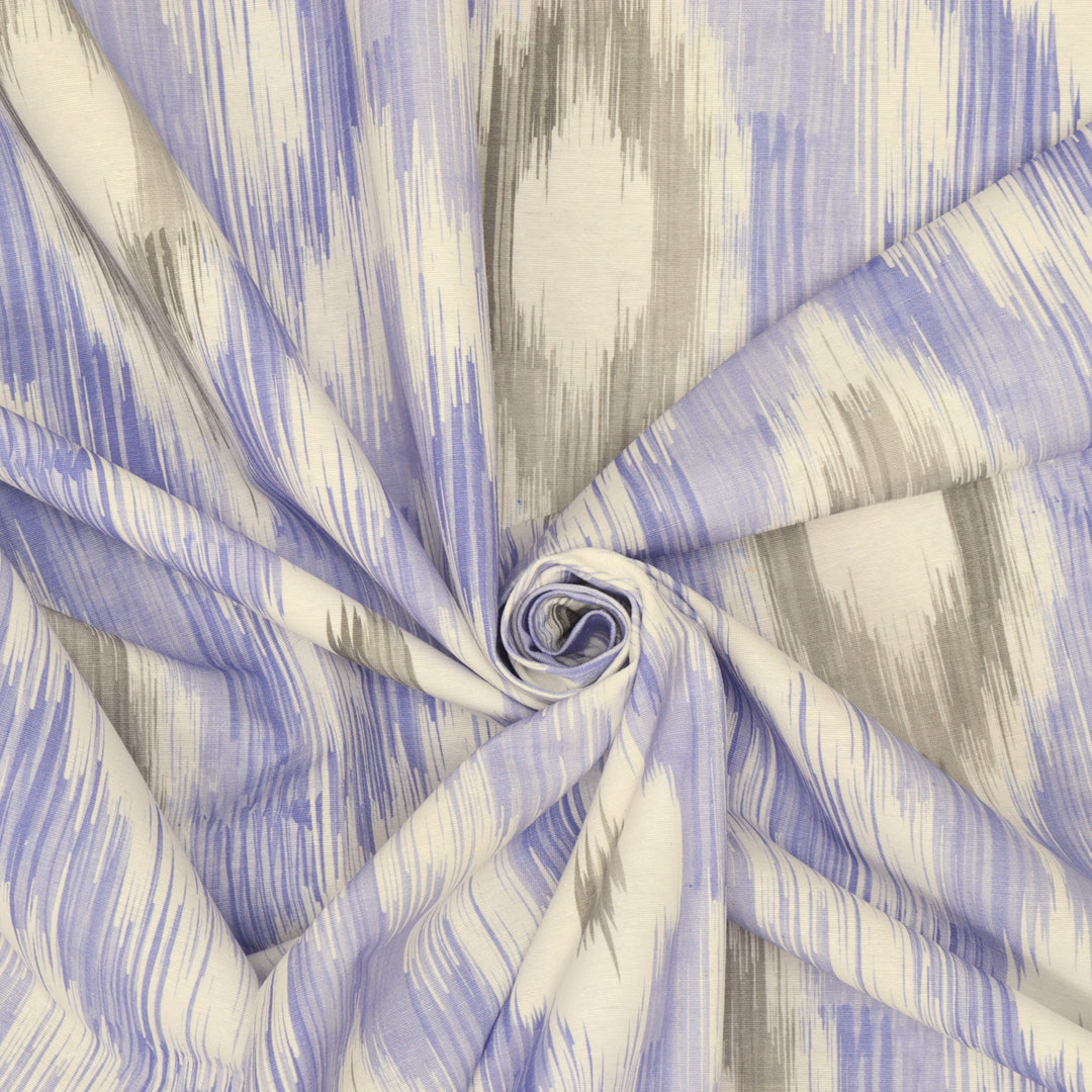 Rimini Ikat Azur Fabric