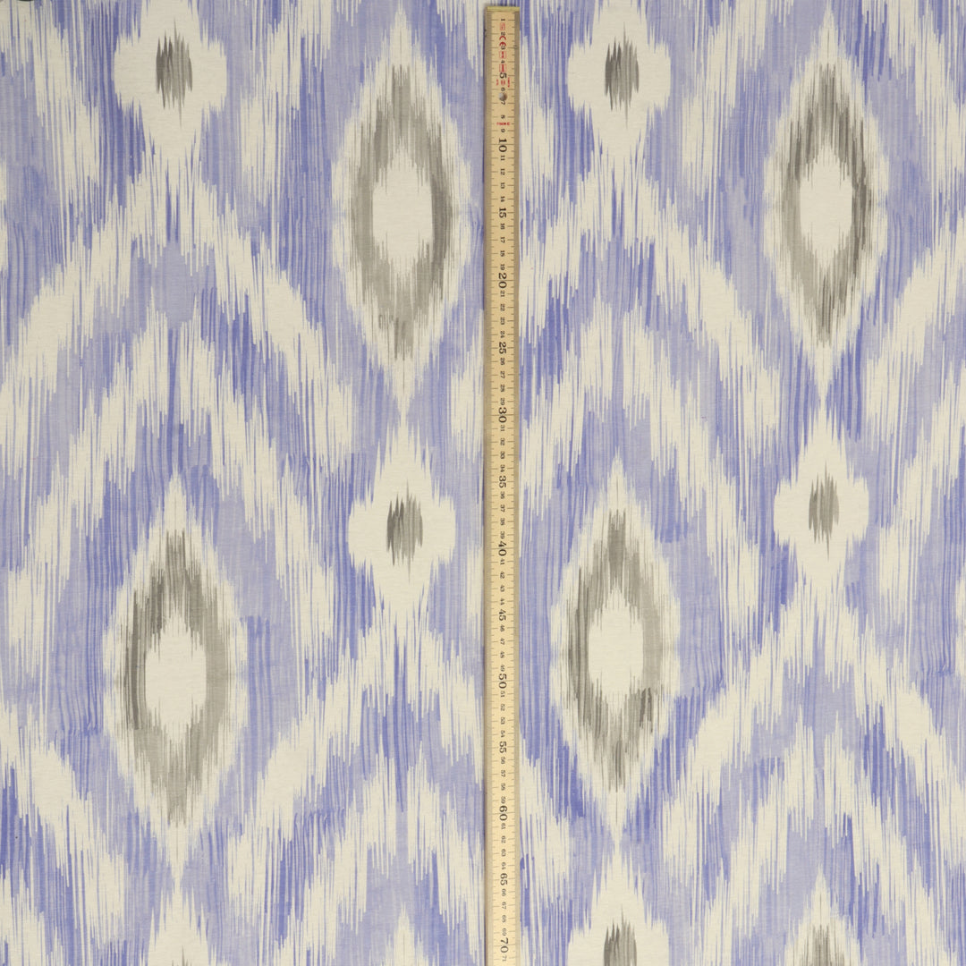 Rimini Ikat Azur Fabric