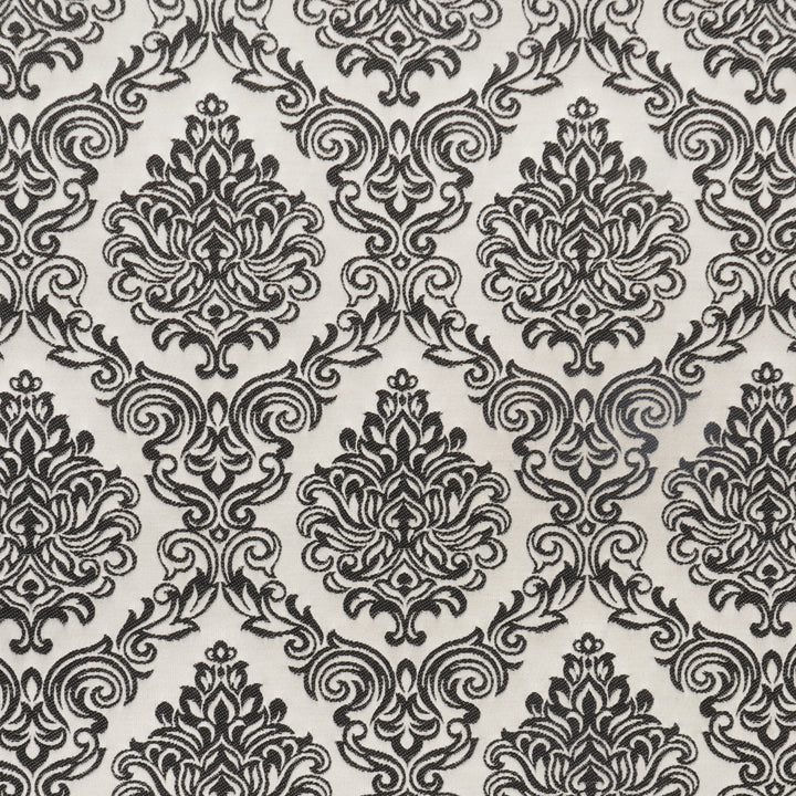 Belle Damask Mono Fabric