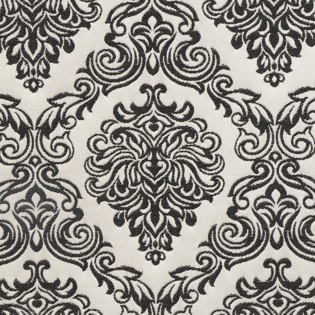 Belle Damask Mono Fabric