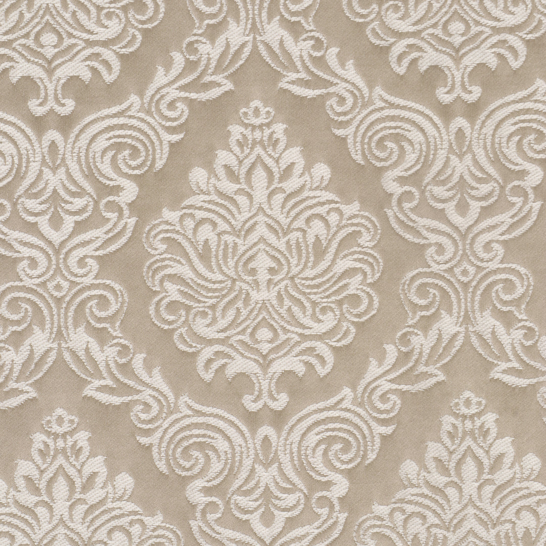 Belle Damask Mink Fabric