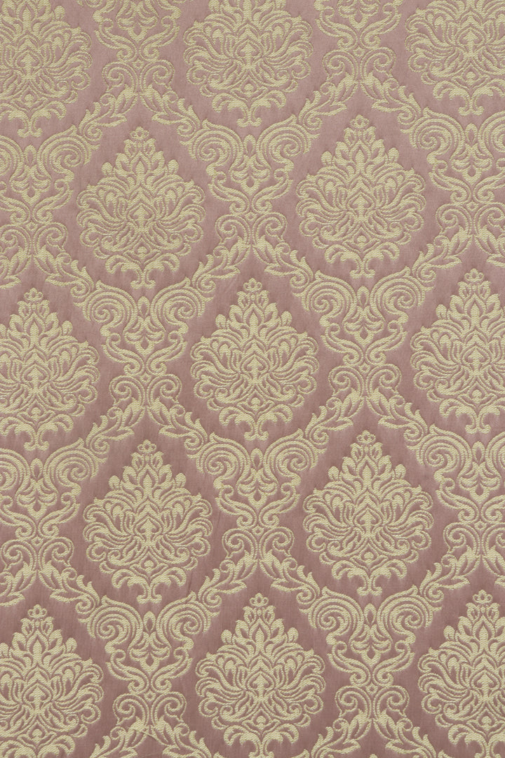 Belle Damask Lilac Fabric