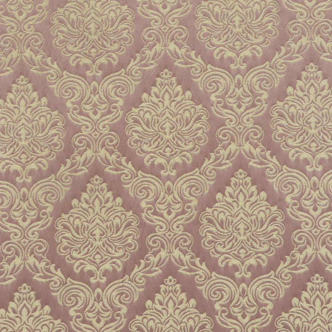 Belle Damask Lilac Fabric