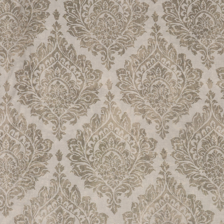 Serene Damask Oystershell Fabric