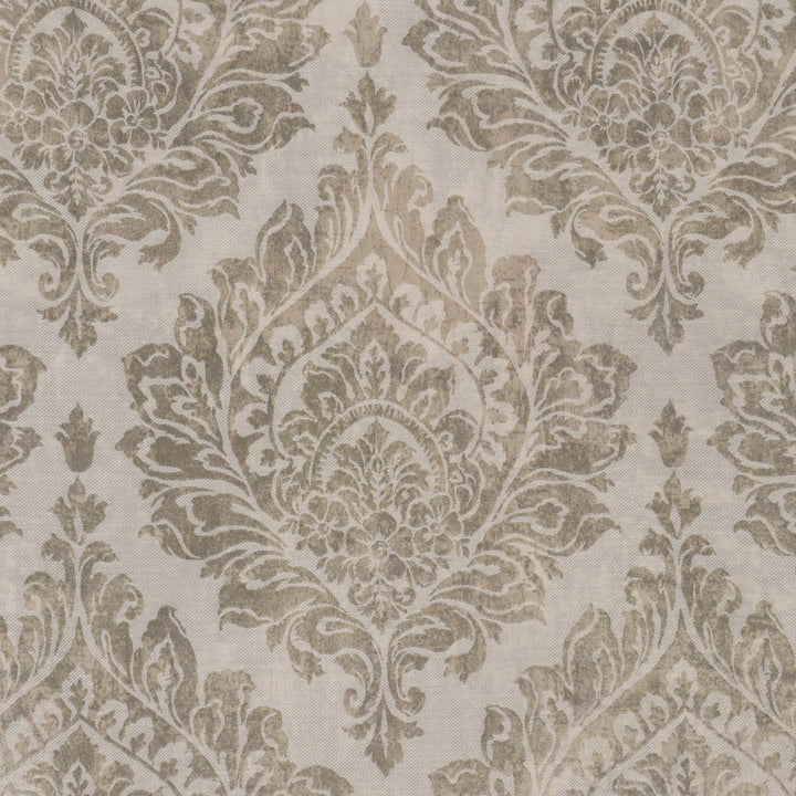 Serene Damask Oystershell Fabric