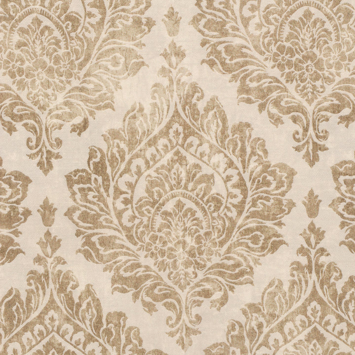 Serene Damask Gold Fabric