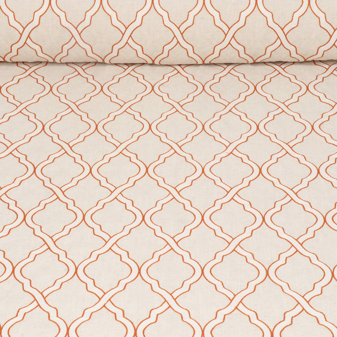 Gala Orange Fabric