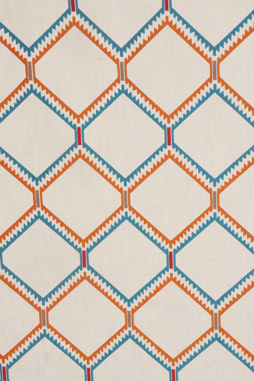 Rio Orange Fabric