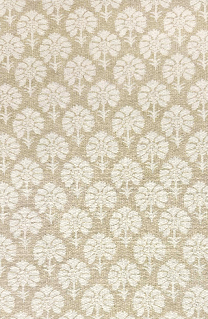 Cotswold Floral Almond Fabric