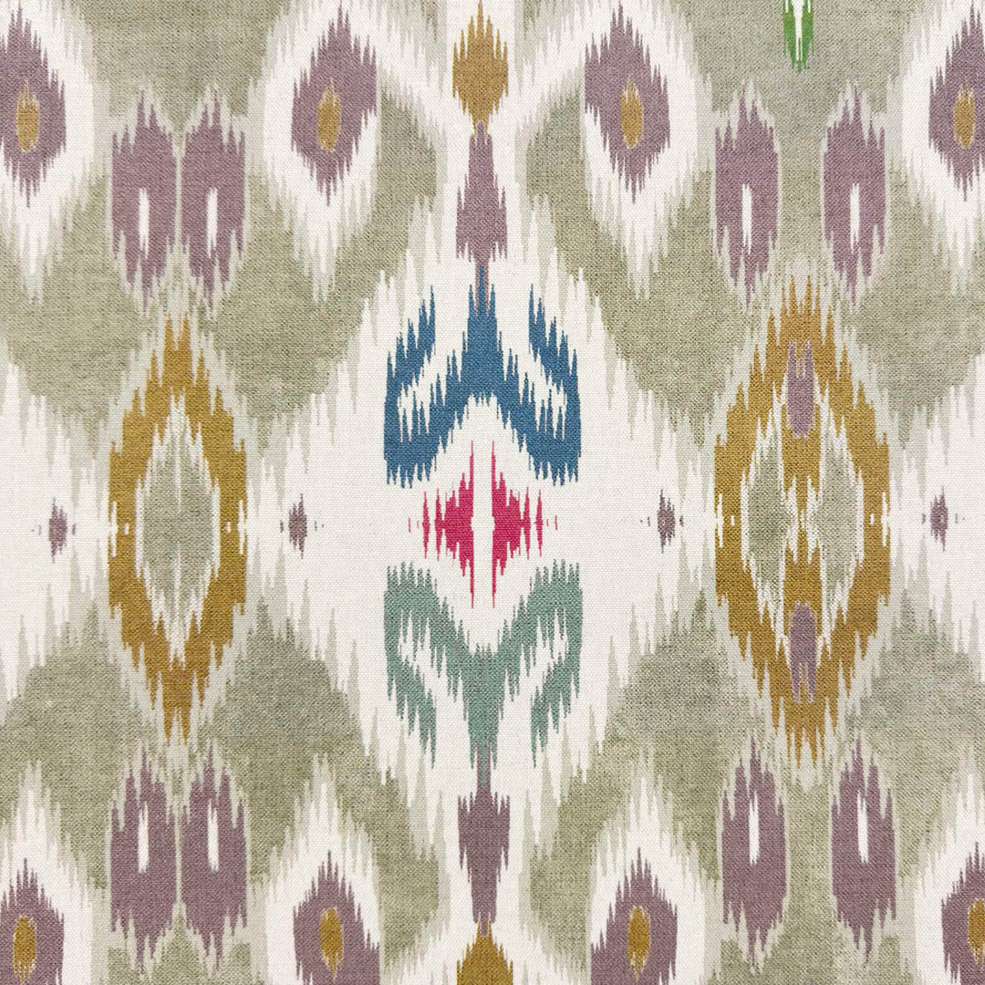 Zena Ikat Matcha Fabric