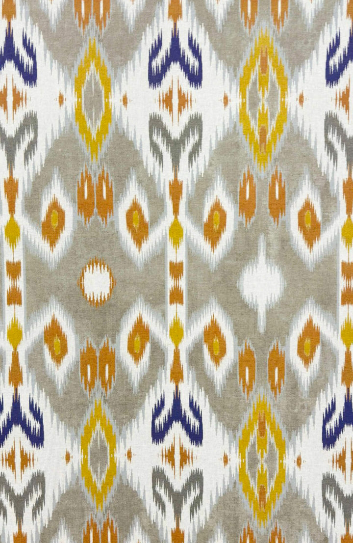 Zena Ikat Copper Fabric