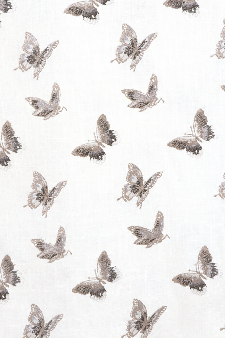 Flutter Butterfly Fabric Smoke