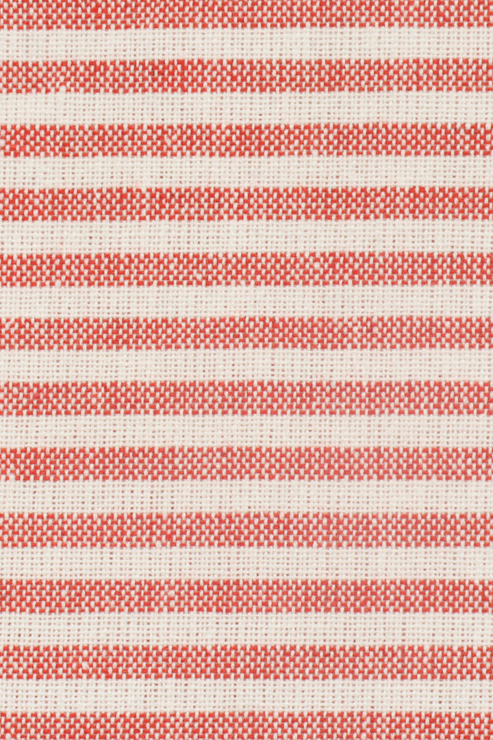 Newbury Stripe Red Fabric