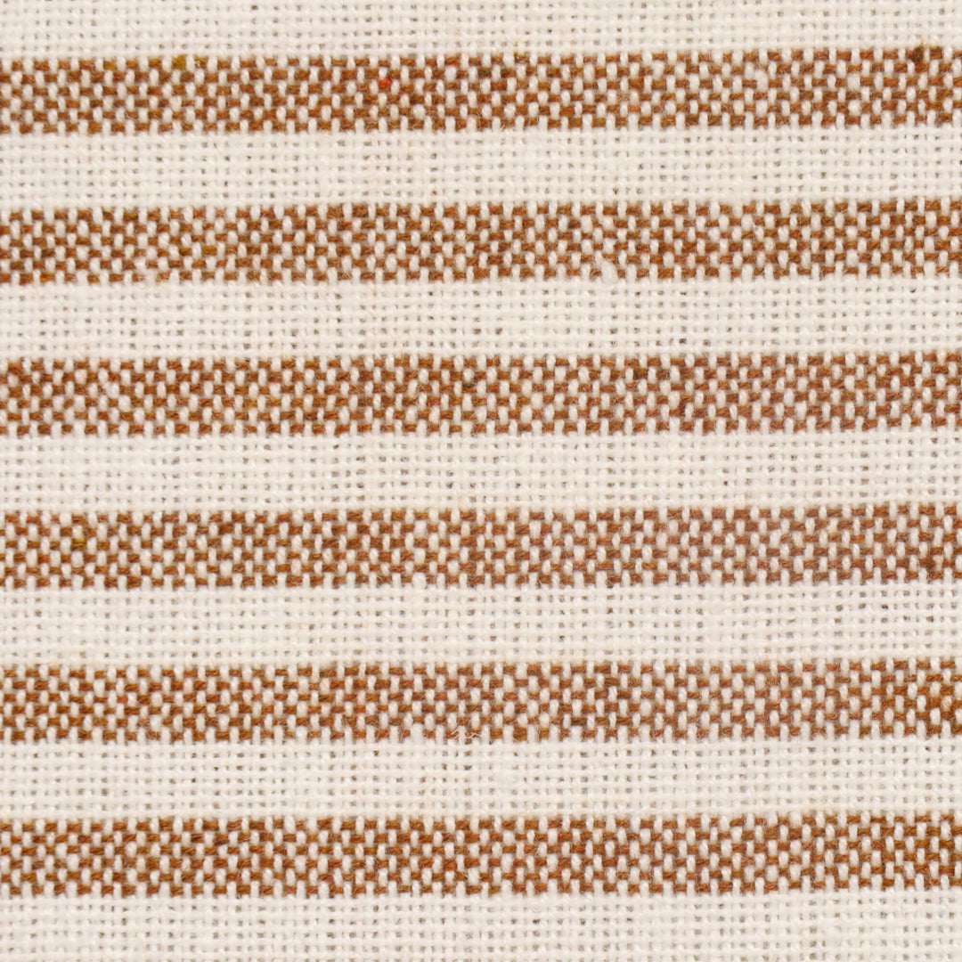 Newbury Stripe Brown Fabric