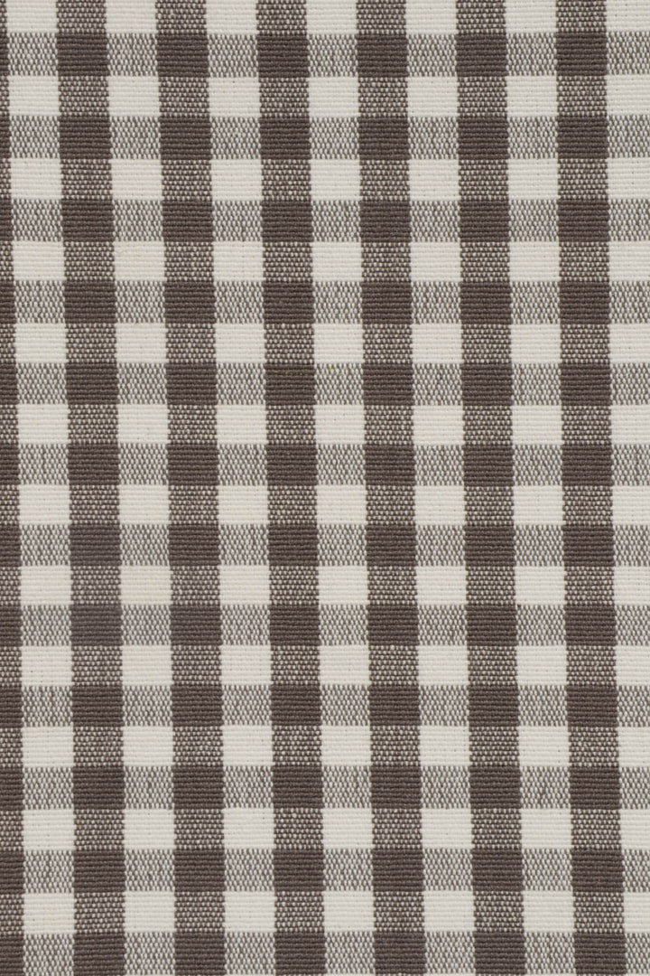 Gingham Micro Check Fabric - Cedar