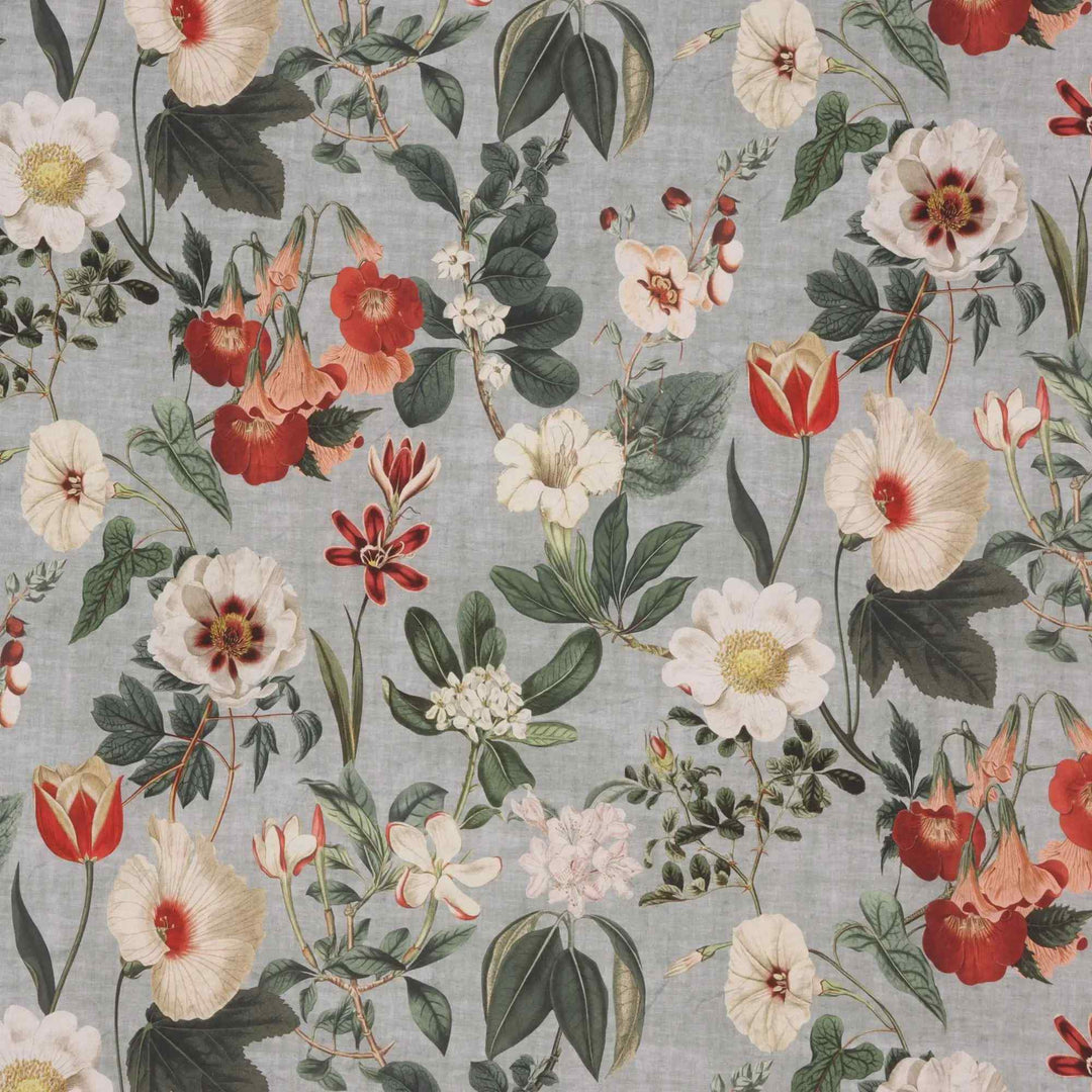 Botany Floral Green Double Width Fabric