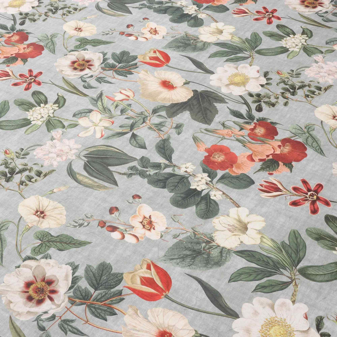 Botany Floral Green Double Width Fabric