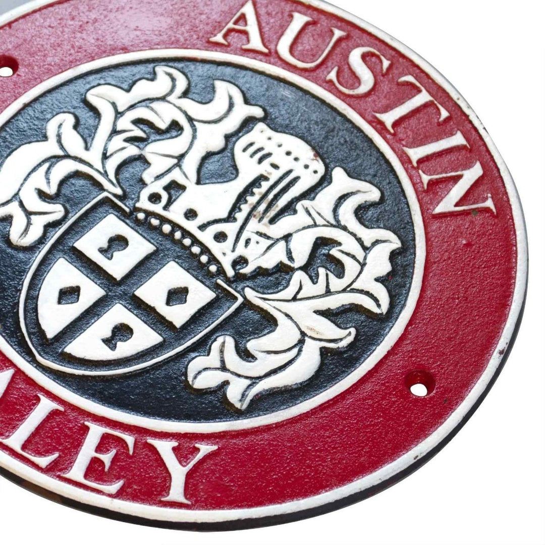 Austin Healey Cast Iron Wall Sign