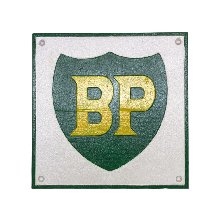 BP Cast Iron Wall Sign 16cm