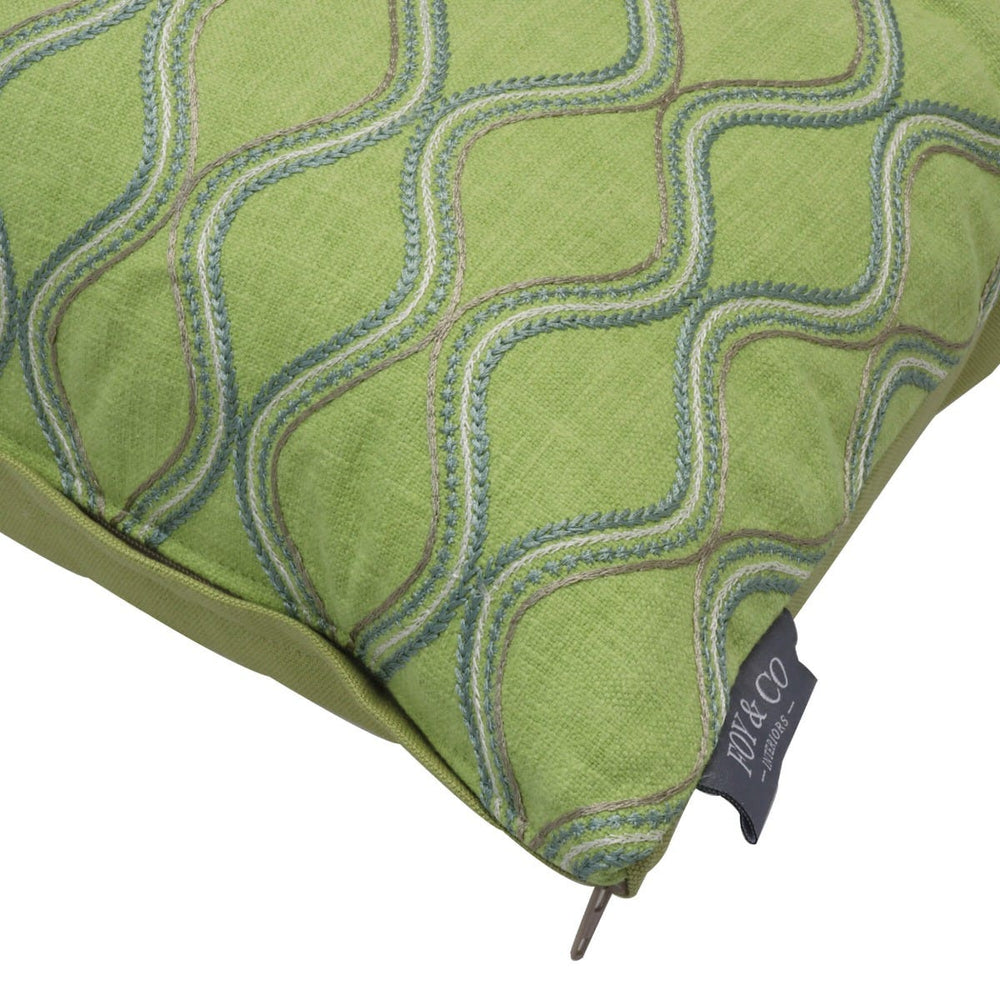 Pavillion Lime Cushion