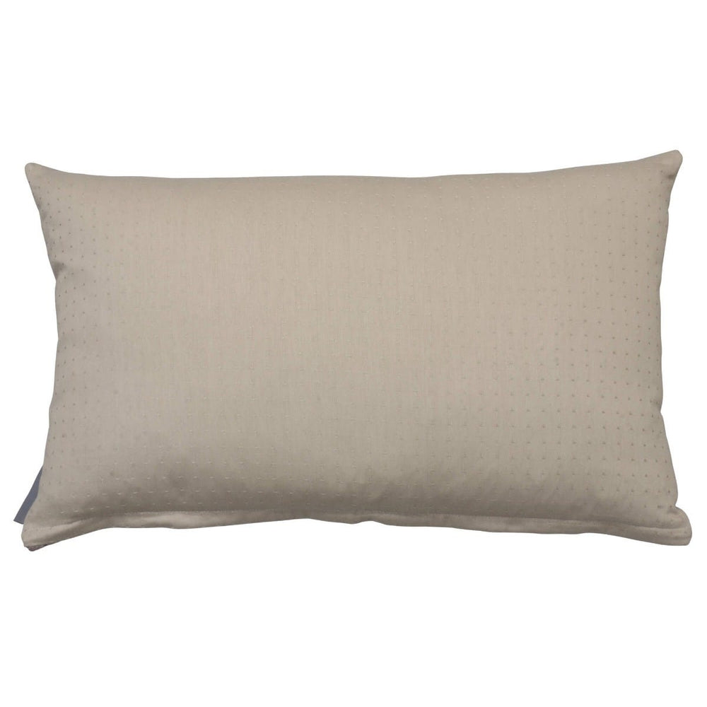 Amelia Floral Embroidered Lilac Oblong Cushion