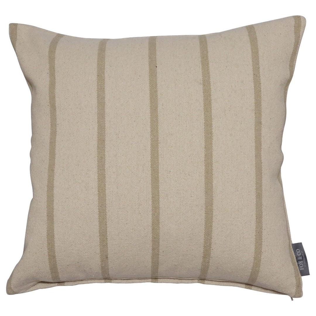 Austin Stripe Natural Cushion