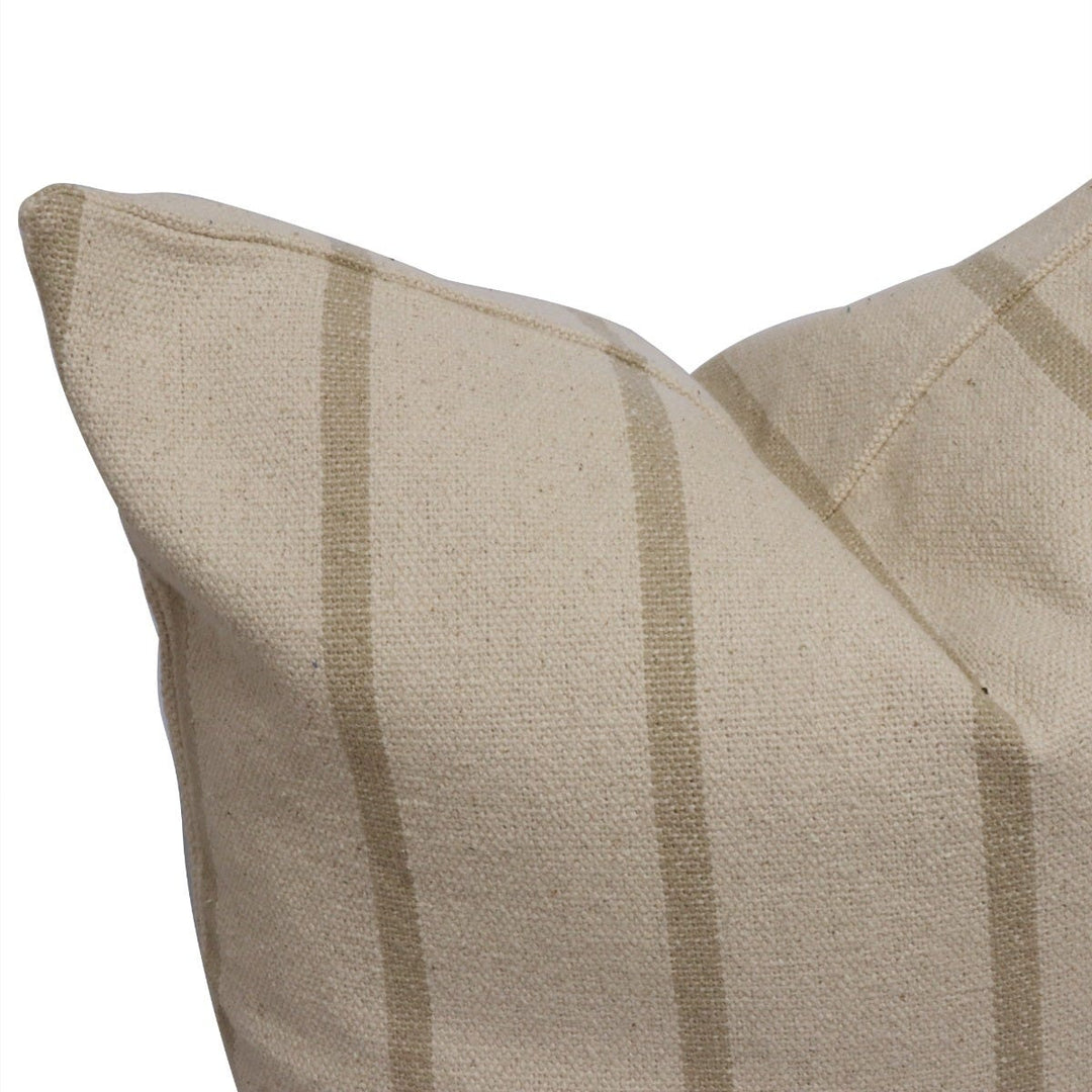 Austin Stripe Natural Cushion