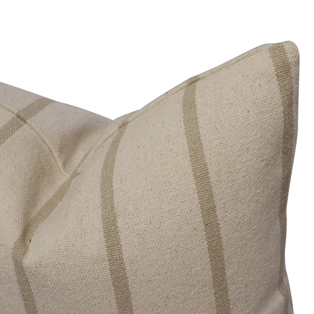 Austin Stripe Natural Cushion