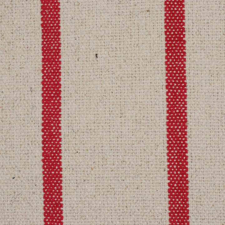 Austin Stripe Red Cushion