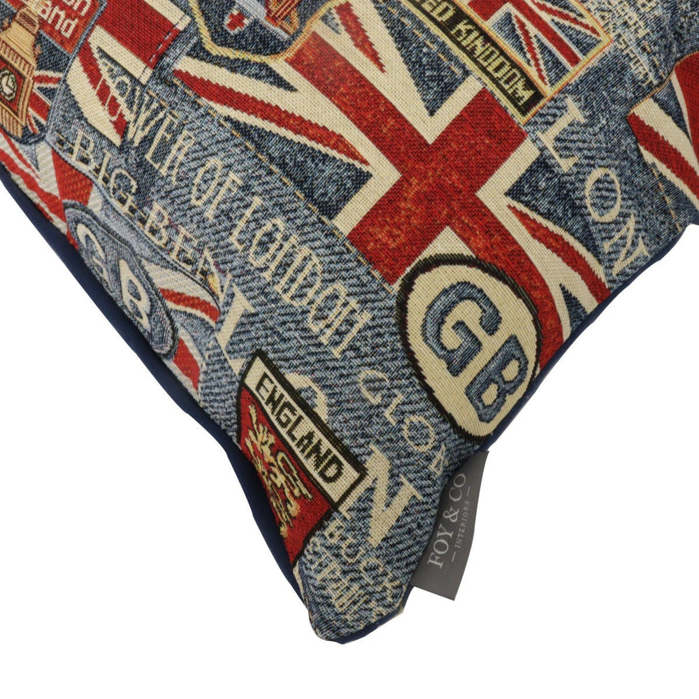 British Icon Tapestry 24x16" Cushion Cover