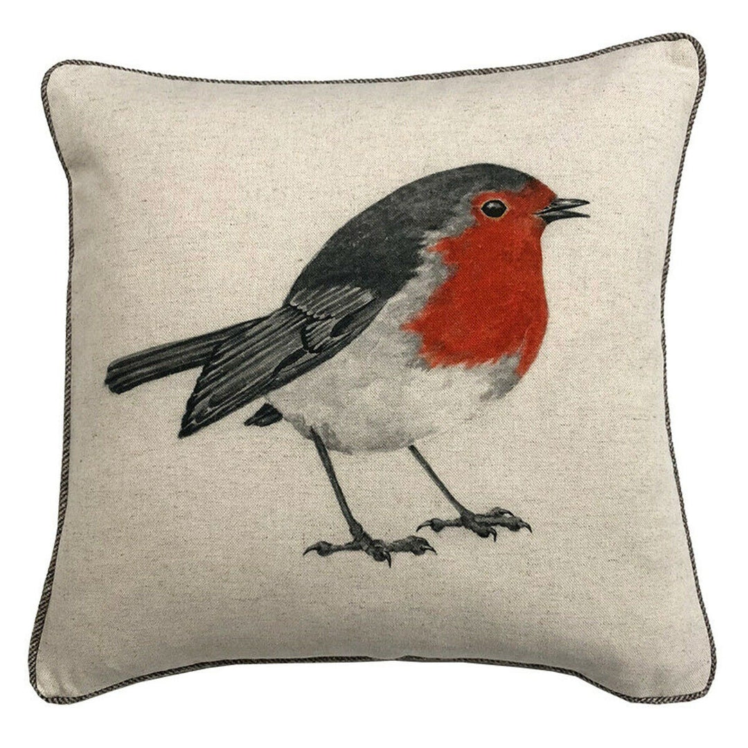 Ruby Robin Cushion