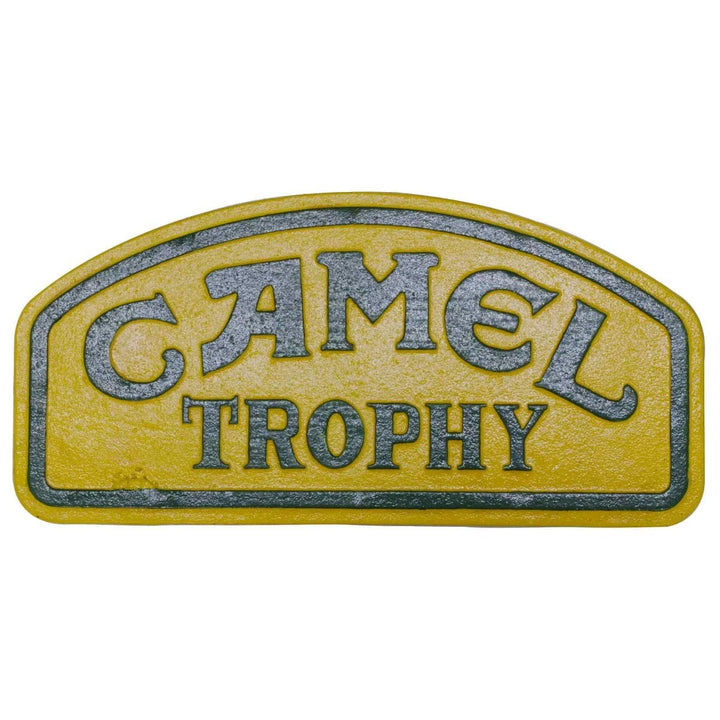 Camel Trophy 40cm Cast Iron Wall Sign