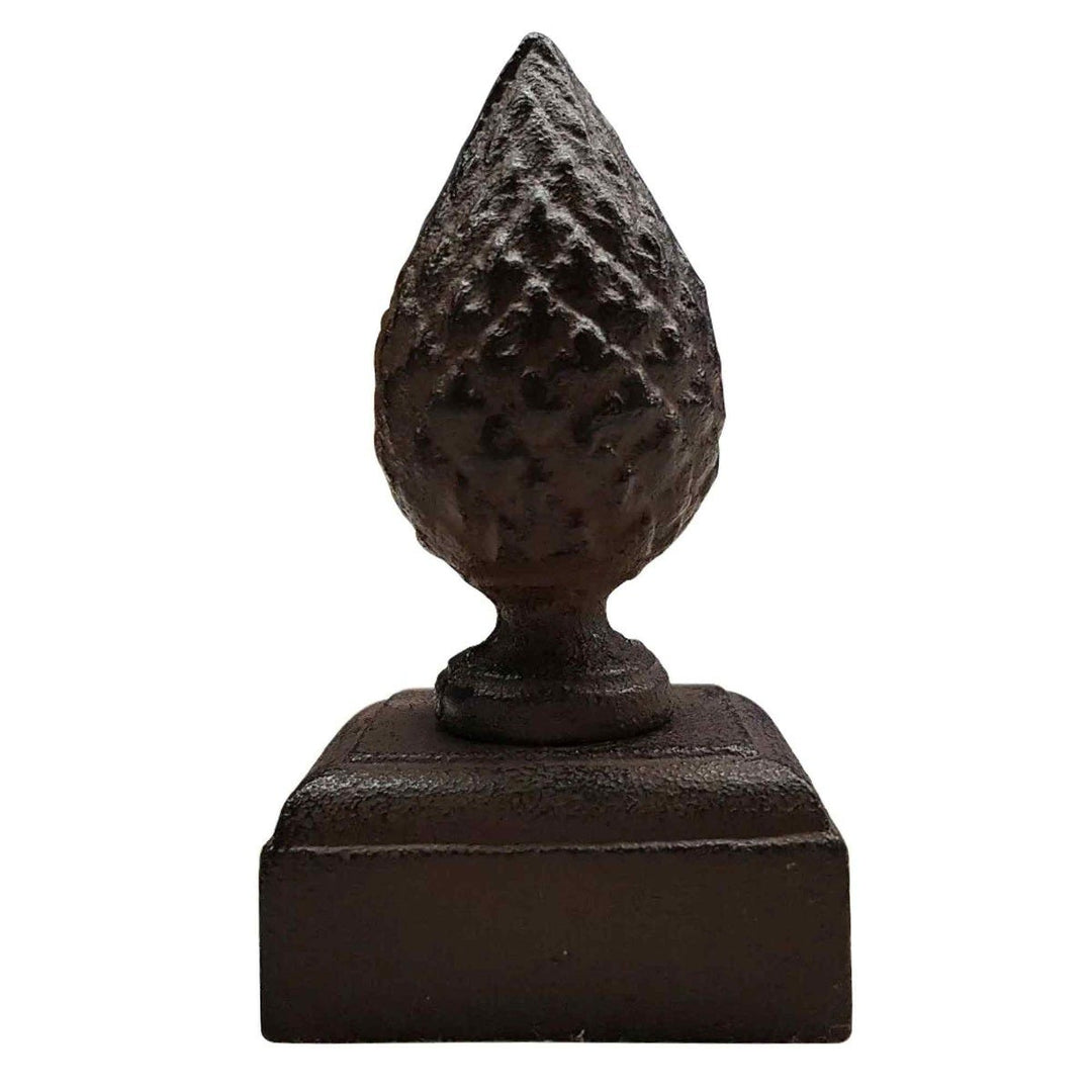 Cast Iron Single Pinecone Doorstop