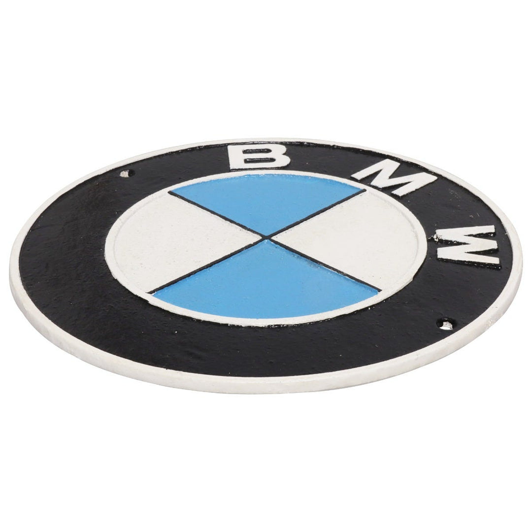 BMW Cast Iron Wall Sign