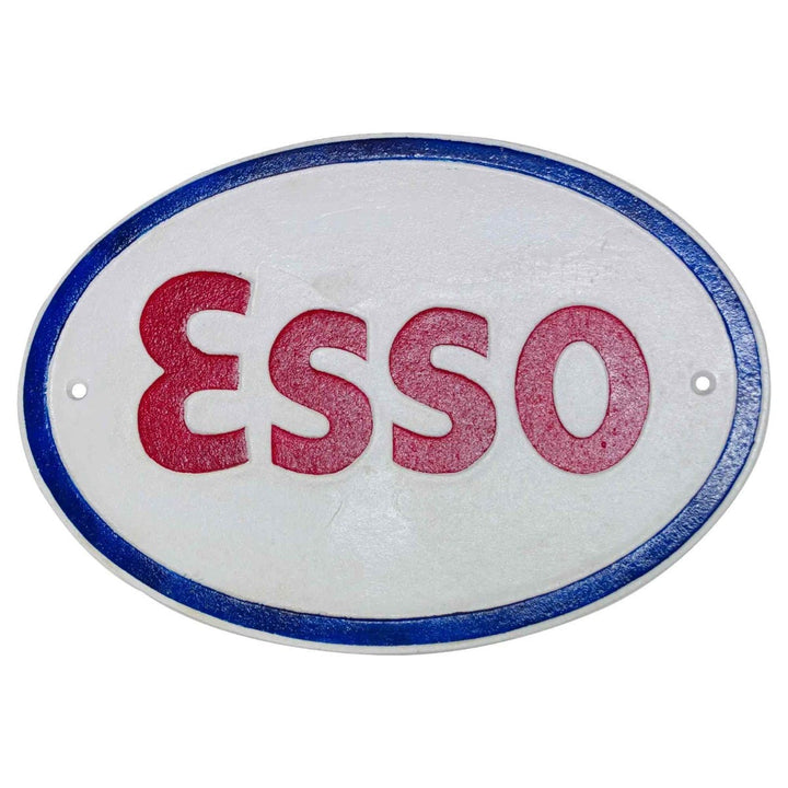 Esso Cast Iron Wall Sign