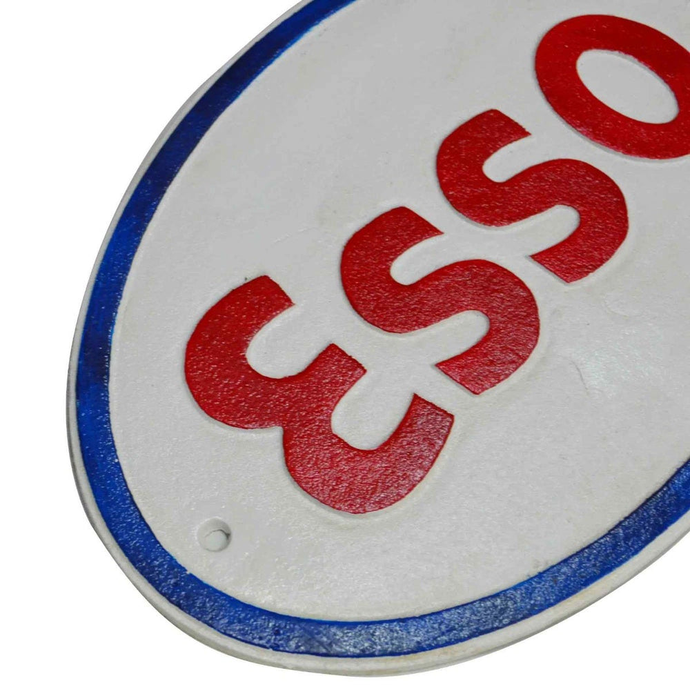 Esso Cast Iron Wall Sign