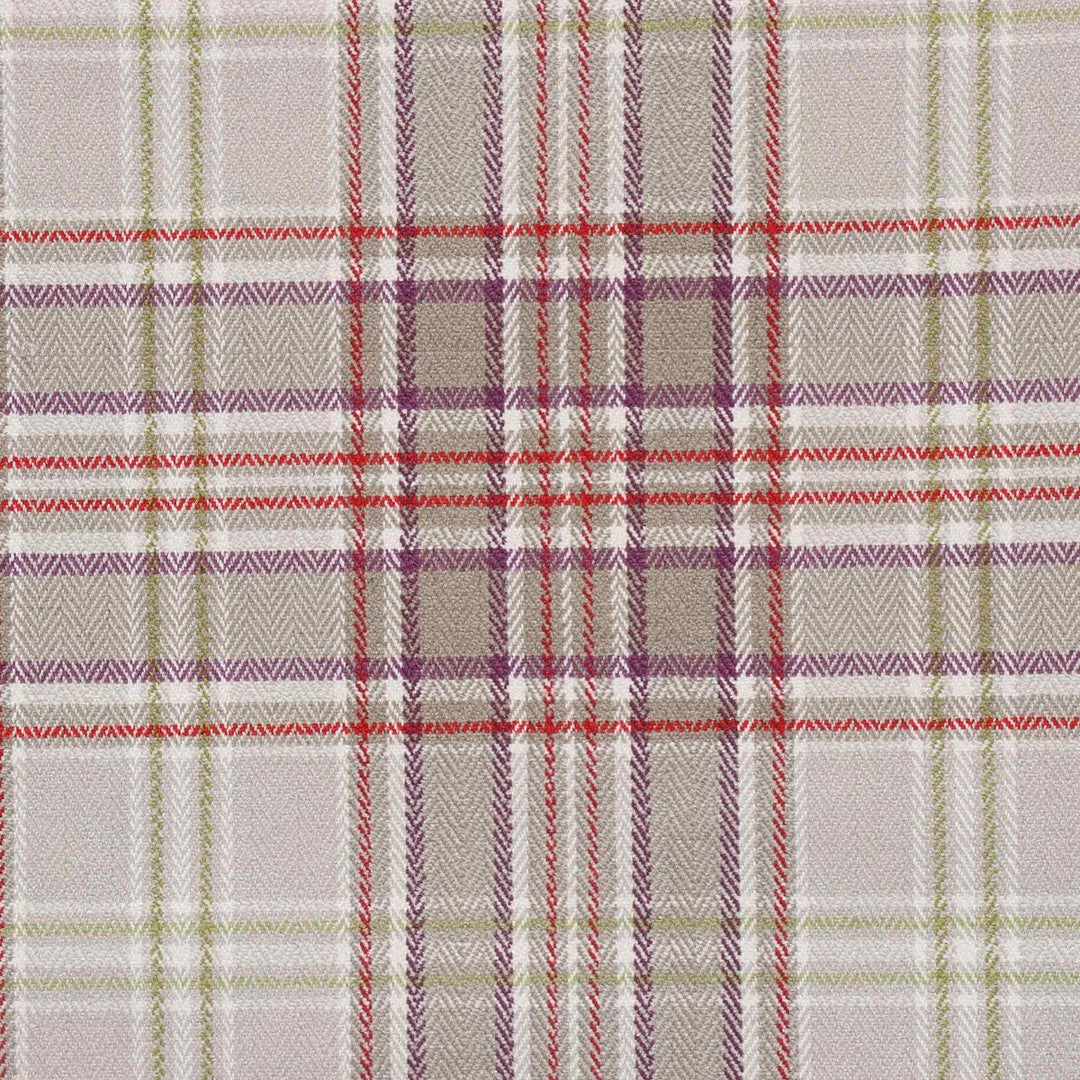 Voyage Maison Lythmore Plum Check Fabric