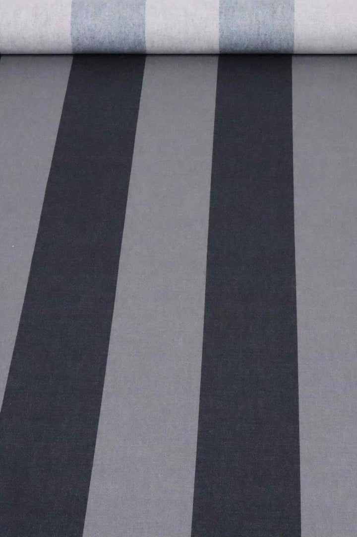 Clearance Romo Kirkby Design Izmir Midnight Stripe Fabric