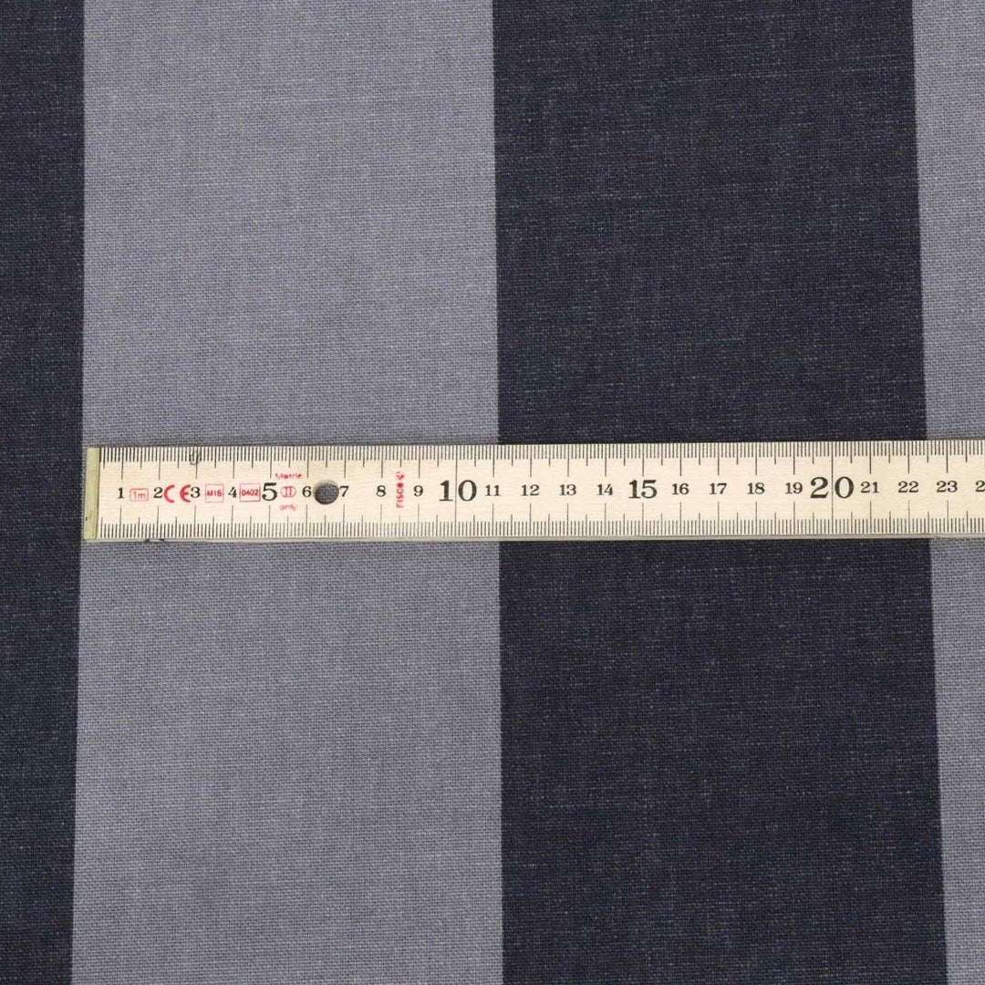 Clearance Romo Kirkby Design Izmir Midnight Stripe Fabric