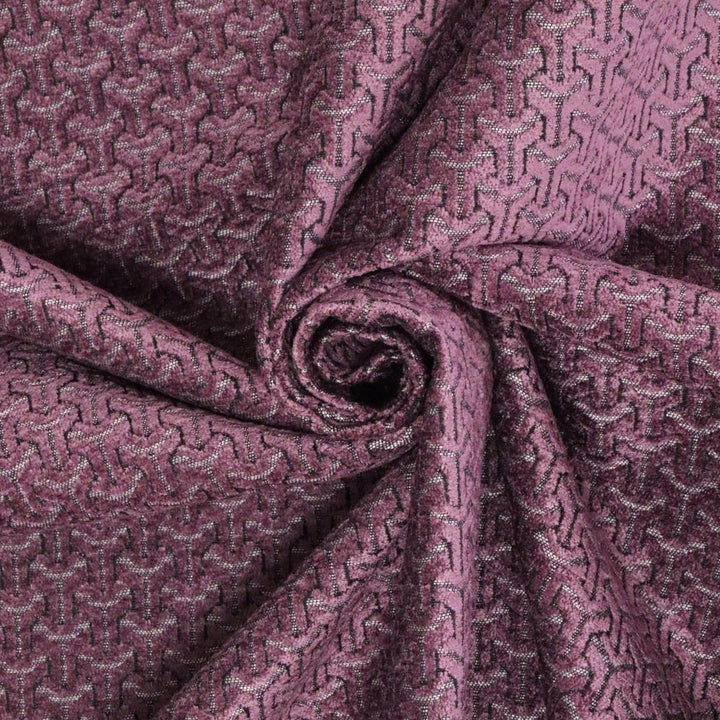 Clearance Romo Villa Nova Taylor Mauve FR Upholstery Fabric